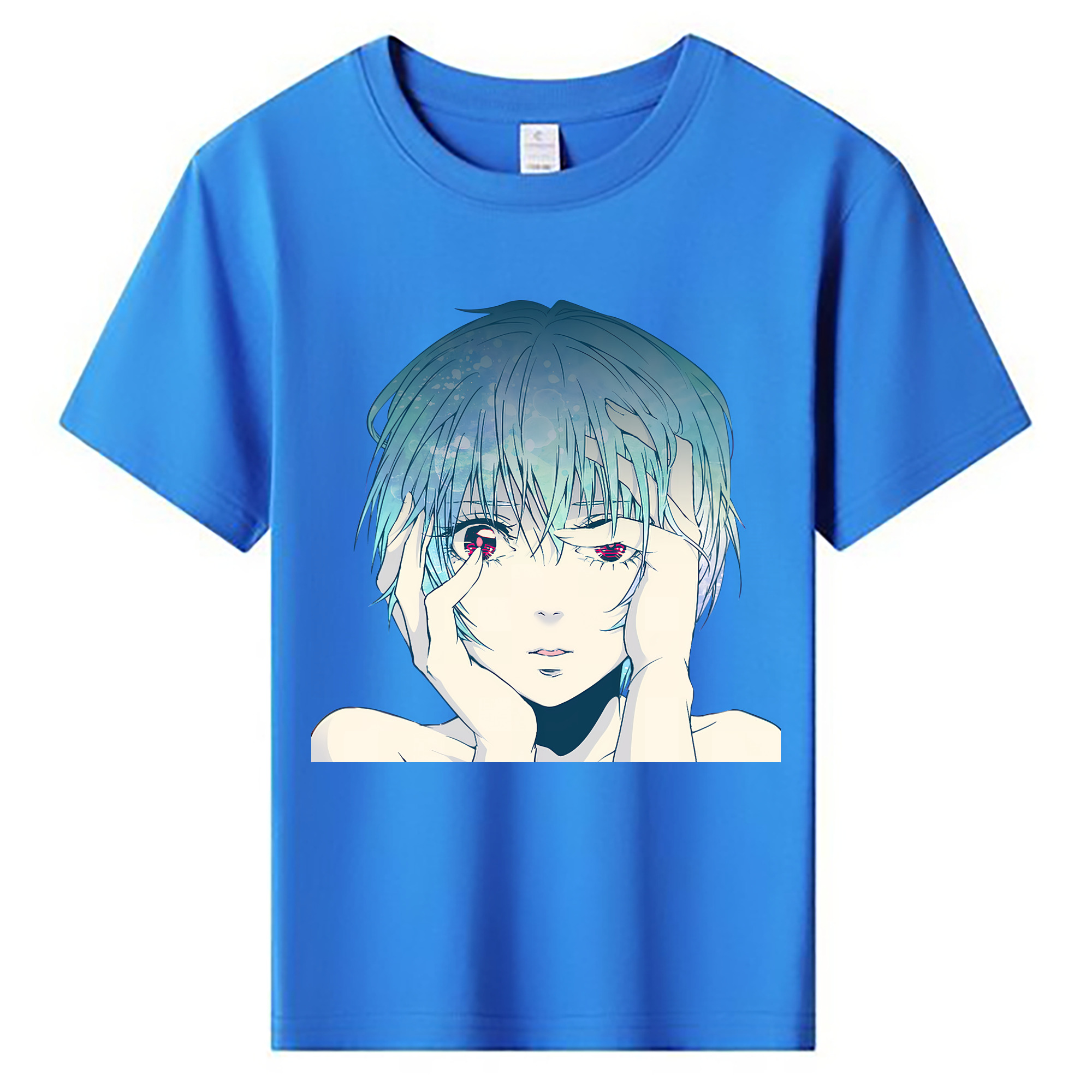 （画像用） EVA 新世紀エヴァンゲリオン 綿100％キッズTシャツ（フロントプリント）